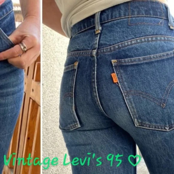 Vintage 90's Levi 517 bootcut jeans Medium wash - Picture 1 of 16